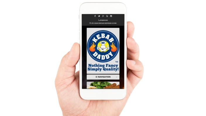 Kebab Daddy kebab daddy mobile website